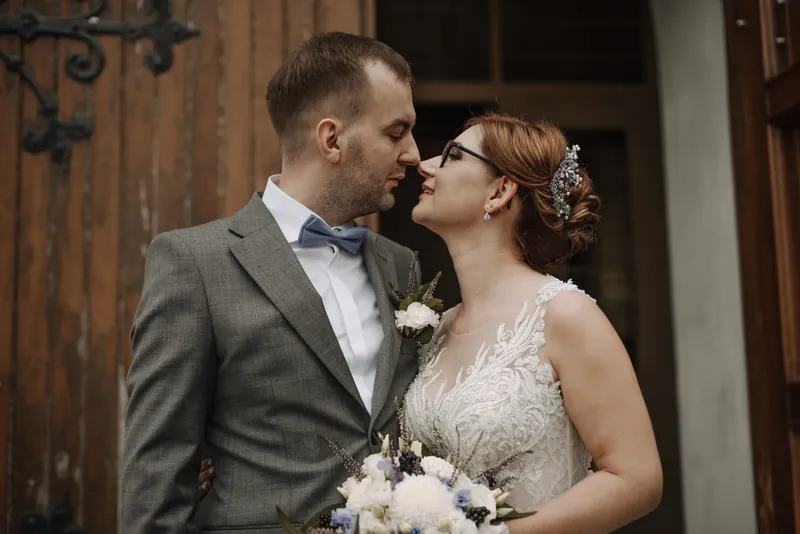 Romantyczny temat ślubny