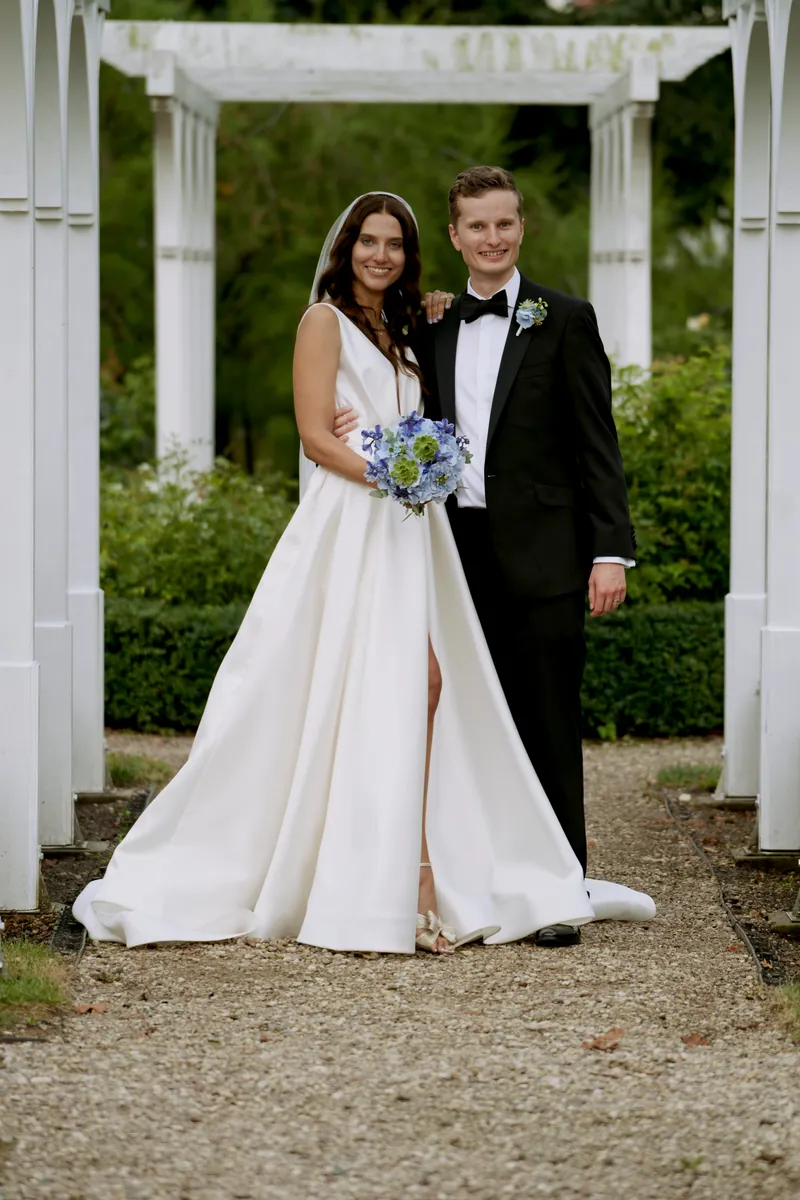 Klasyczny portret panny młodej